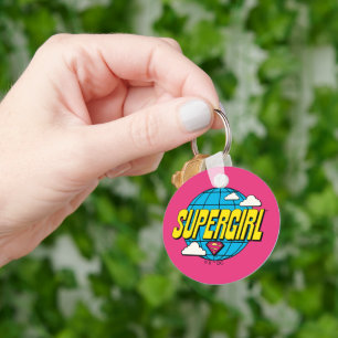 Supergirl Global Pop Graphic Keychain