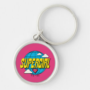 Supergirl Global Pop Graphic Keychain