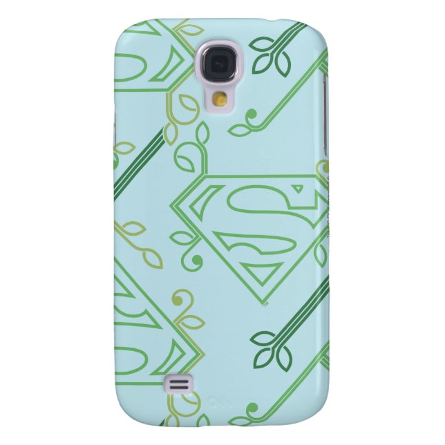 Supergirl Green Vine Logo Pattern Case-Mate Samsung Galaxy Case (Back)
