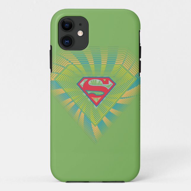 Supergirl Groovy Logo 2 Case-Mate iPhone Case (Back)