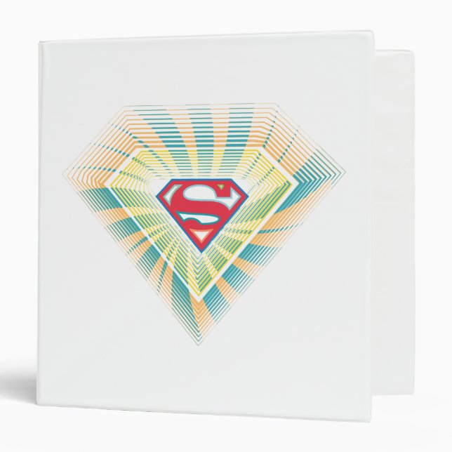 Supergirl Groovy Logo Binder (Front/Inside)