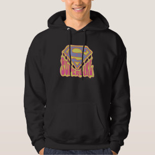 Supergirl Groovy Logo Hoodie
