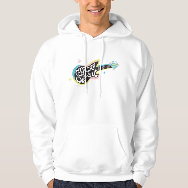 Supergirl Guitar Hoodie (Front)