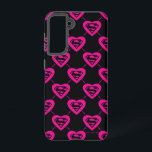 Supergirl Hearts Diagonal Pattern Samsung Galaxy Case<br><div class="desc">Check out this fun diagonal hearts pattern featuring the Supergirl logo!</div>