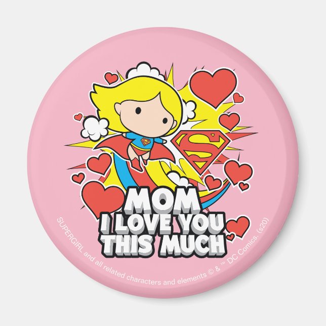 Supergirl | I Love You This Much Magnet (Front)
