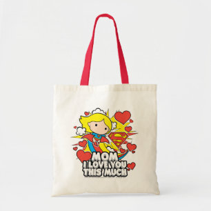 Supergirl I Love You This Much Tote Bag