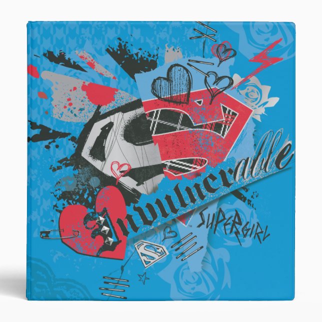 Supergirl Invulnerable Binder (Front)