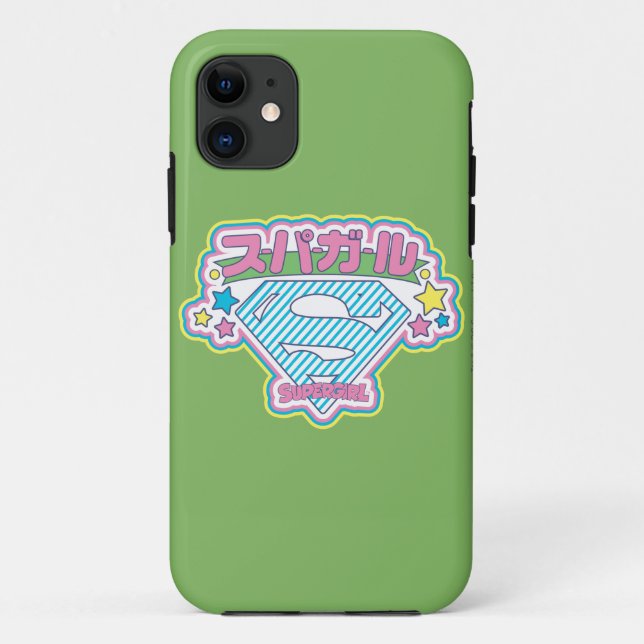 Supergirl J-Pop 12 Case-Mate iPhone Case (Back)
