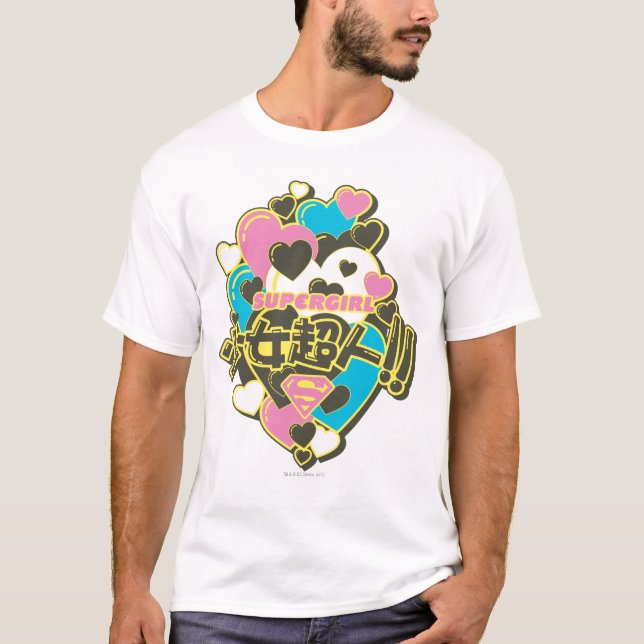 Supergirl J-Pop 4 T-Shirt (Front)