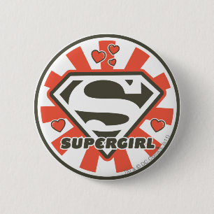 Supergirl J-Pop 7 2 Inch Round Button