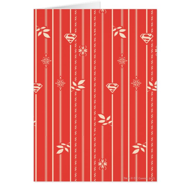 Supergirl Leaf Motif Rouge (Devant)