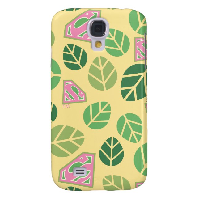 Supergirl Leaf Pattern Case-Mate Samsung Galaxy Case (Back)
