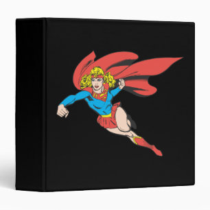 Supergirl Leaps and Punches Binder