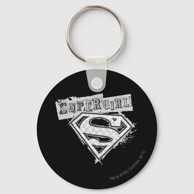 Supergirl Logo 1 Keychain (Front)