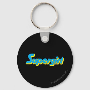 Supergirl Logo Keychain
