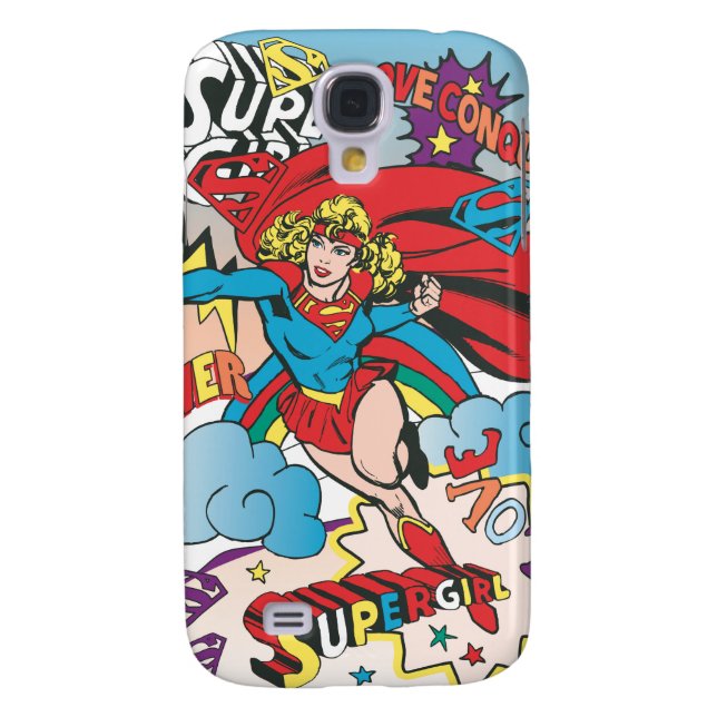 Supergirl Love Conquers Case-Mate Samsung Galaxy Case (Back)