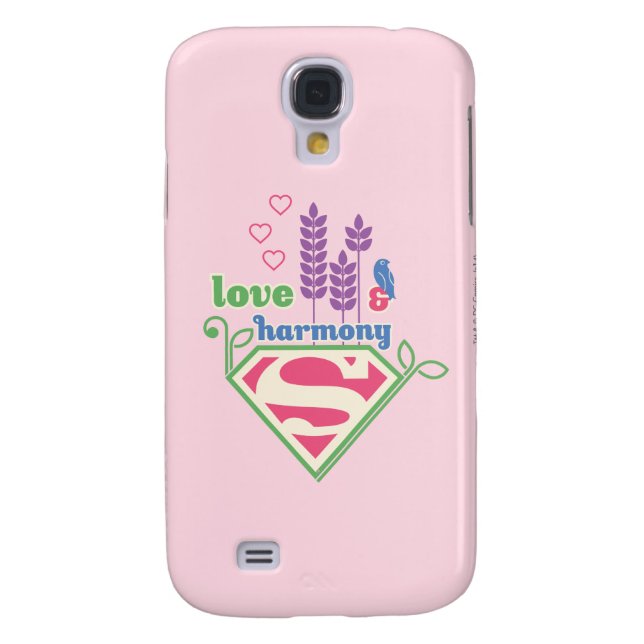 Supergirl Love & Harmony Case-Mate Samsung Galaxy Case (Back)
