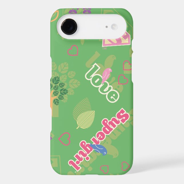 Supergirl Love Pattern Case-Mate Samsung Galaxy Case (Back)