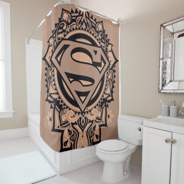 Supergirl Mandala Graphic (In Situ)