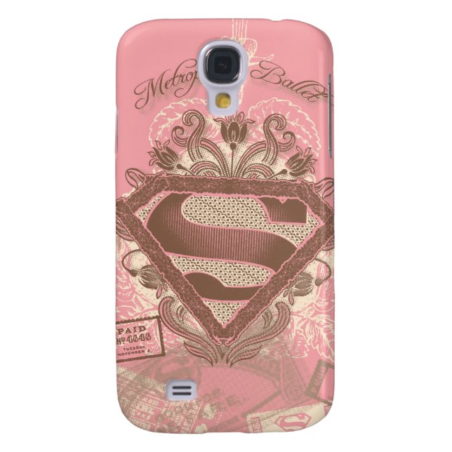 Supergirl Metropolis Ballet Pink Case-Mate Samsung Galaxy Case (Back)