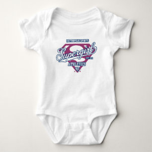 Supergirl Metropolis Sports Athletics Graphic Baby Bodysuit