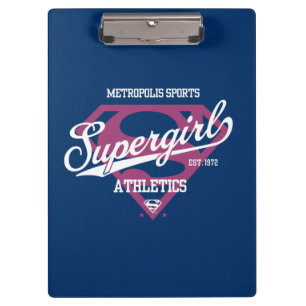 Supergirl Metropolis Sports Athletics Graphic Clipboard