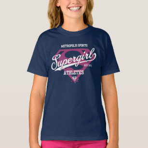 Supergirl Metropolis Sports Athletics Graphic T-Shirt