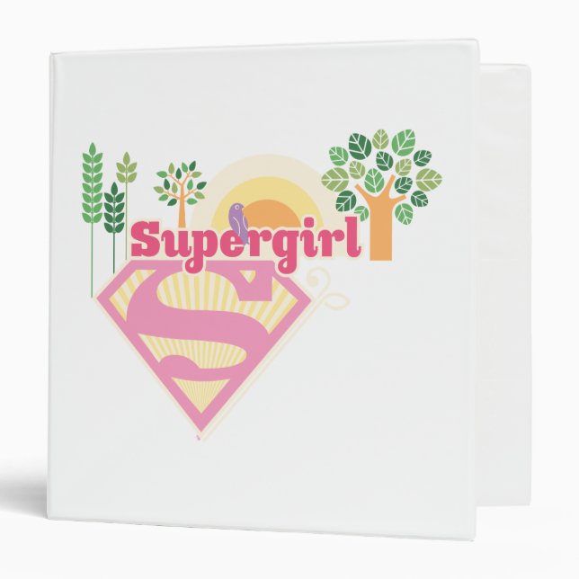 Supergirl Nature Logo Binder (Front/Inside)