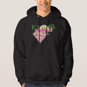 Supergirl Nature logo Hoodie
