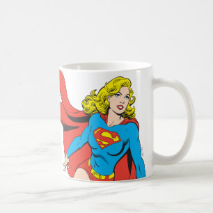 Supergirl on the Move Coffee Mug