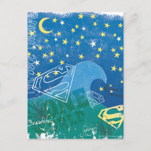 Supergirl One World Postcard