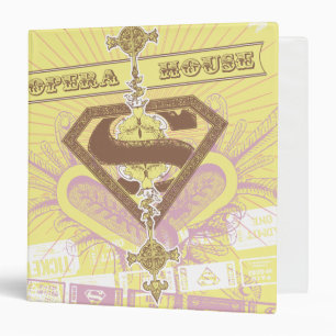 Supergirl Opera House Yellow Binder