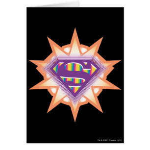 Supergirl Orange Starburst
