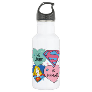 Supergirl Out of This World Retro Graphic 532 Ml Water Bottle