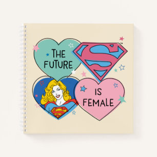 Supergirl Out of This World Retro Graphic Notebook