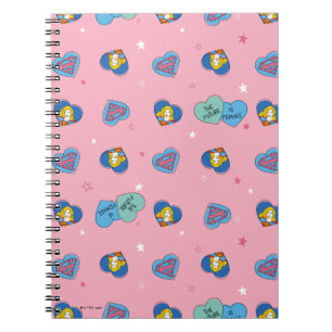 Supergirl Out of This World Retro Graphic Notebook