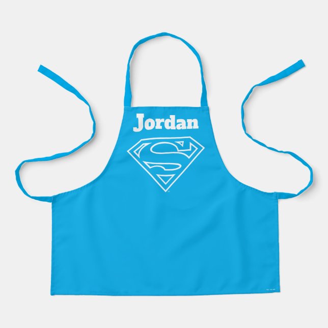 Supergirl Outline S-Shield Apron (Front)