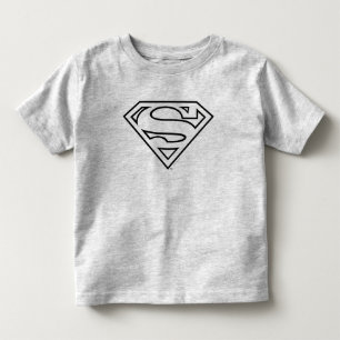 Supergirl Outline S-Shield Toddler T-shirt
