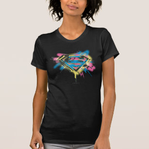 Supergirl Paint and Spills T-Shirt