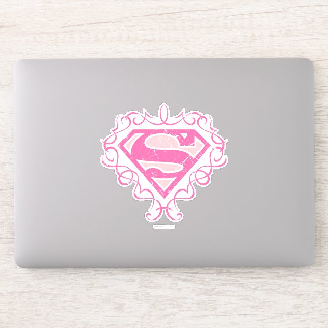 Supergirl Pink Stripes (Computer)