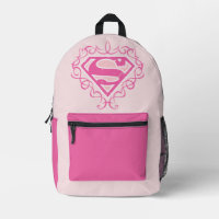 Supergirl Pink Stripes