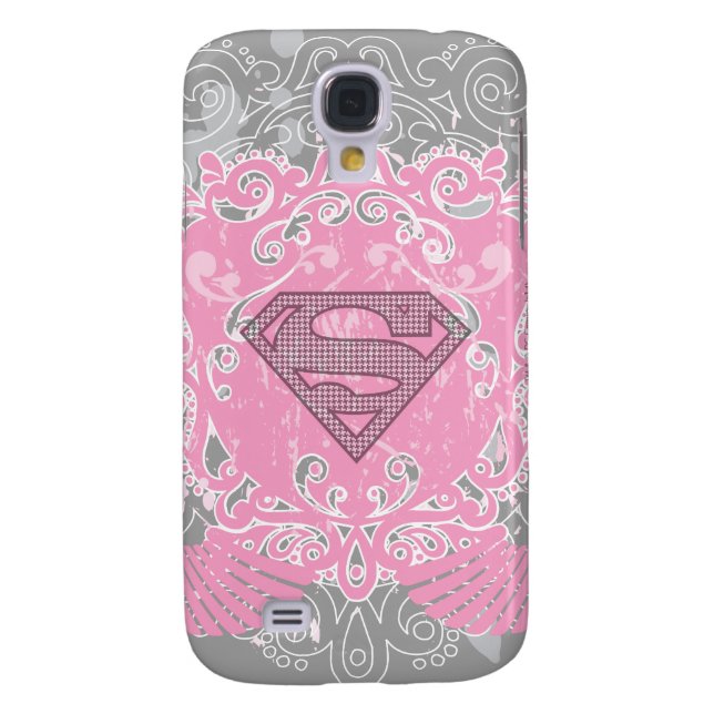Supergirl Pink Winged Design Case-Mate Samsung Galaxy Case (Back)
