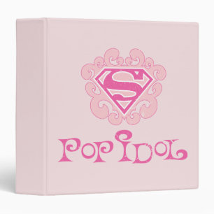 Supergirl Pop Idol Binder