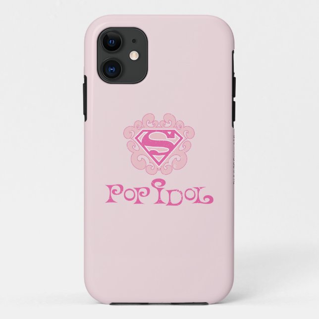 Supergirl Pop Idol Case-Mate iPhone Case (Back)