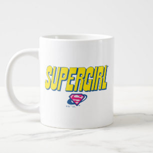 Supergirl Pop Logo Large Coffee Mug