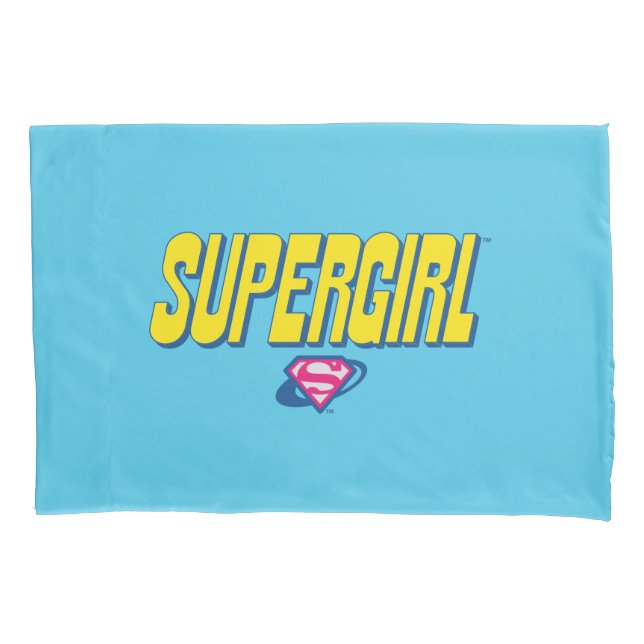 Supergirl Pop Logo Pillowcase (Front)