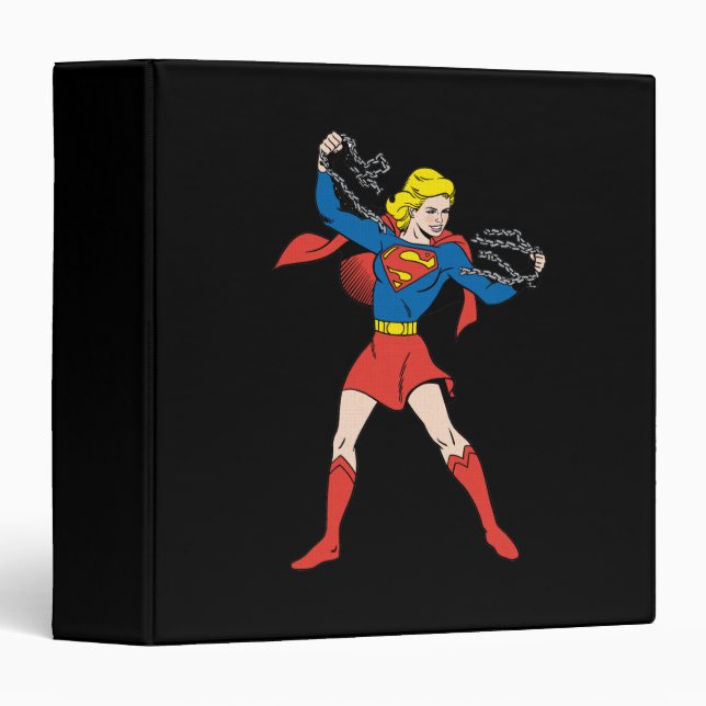 Supergirl Pose 10 Binder (Front/Spine)