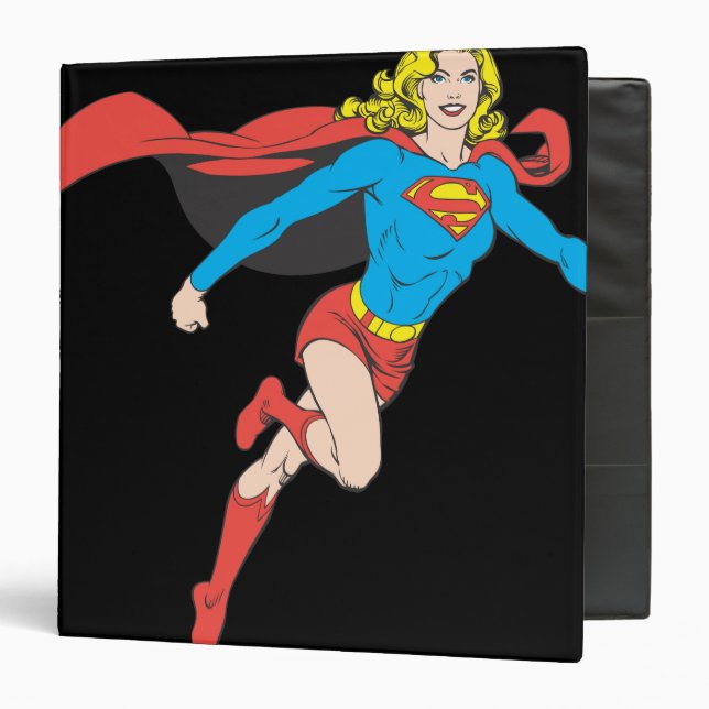Supergirl Pose 1 Binder (Front/Inside)