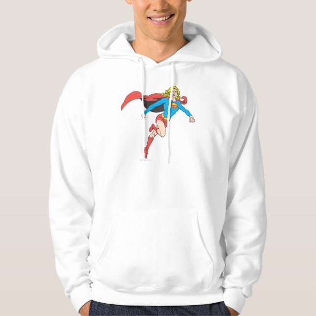 Supergirl Pose 1 Hoodie (Front)