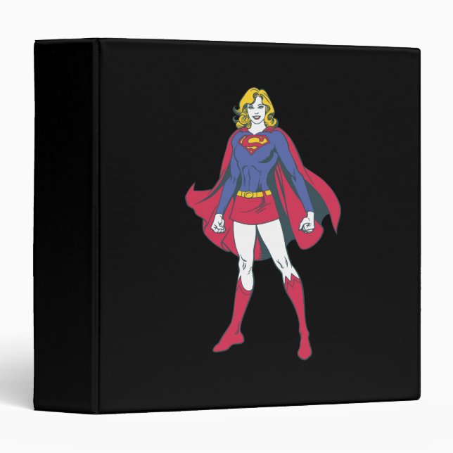 Supergirl Pose 2 Binder (Front/Spine)